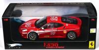 FERRARI F430: A 1:18 scale Hot Wheels 'ELITE' Ferrari F430 CHALLENGE
