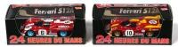 FERRARI: Two 1:43 scale Brumm Ferrari 512M models (S045 and S047). As raced in 1971 Le Mans by Scuderia Filipinetti and Scuderia Gelo Racing. Limited Editions of 5000