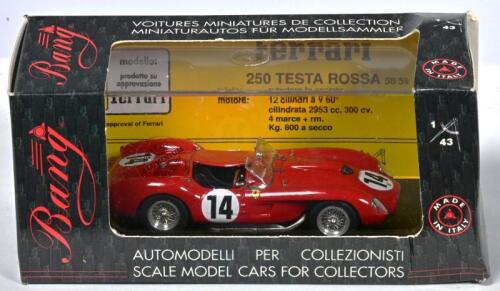 FERRARI: A 1:43 scale Bang Ferrari 250TR Sebring 1958 (7132)