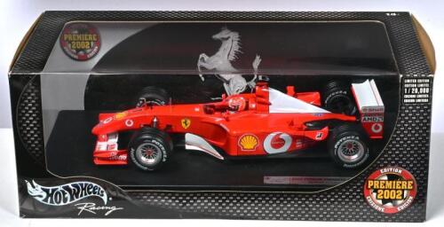 FERRARI: A 1:18 scale Hotwheels Racing Ferrari F2002 (54643). Limited Edition of 20,000