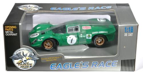 FERRARI: A 1:18 scale EAGLE'S RACE Ferrari 412P (P3/P4) as raced at 1967 Daytona. PIPER/ATTWOOD LIVERY