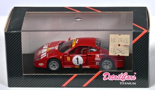 FERRARI: A 1:43 scale Detail Cars 1991 Ferrari F40 (ART. 153). As raced by R.Parasiliti