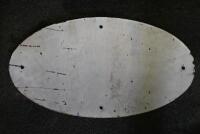 MOORE: An original Malcolm Moore Ltd&nbsp;Melbourne oval enamel sign, 61cm wide - 2
