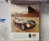 PENRITE: Two 1980s Penrite advertising posters, mounted on board, largest 59cm high x 42cm wide - 2