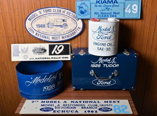 FORD: A group of Ford A Model novelty items