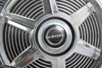 HUBCAPS: Six pressed metal 1960s Mustang hubcaps - 2