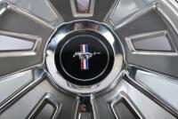 HUBCAPS: Six pressed metal 1960s Mustang hubcaps - 4