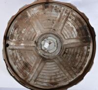 HUBCAPS: Six pressed metal 1960s Mustang hubcaps - 6