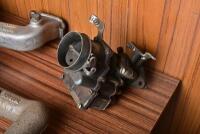 HOLDEN: A collection of engine related items including two manifolds, one numbered 7429469, two Stromberg carbys and a large collection of miscellaneous gaskets - 3