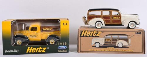 FORD: Two 1:25 scale 1940 Ford vehicles