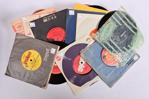 AUSTRALIAN: Eleven 45 RPM records featuring Auntie Jack, The Seekers, Helen Reddy, The Aztecs, Daddy Cool and others