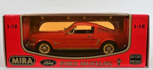 MUSTANG: A 1:18 scale Mira Golden Line 1965 Ford Mustang, loose in box