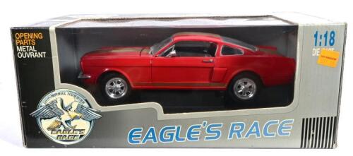 FORD: A 1:18 scale Eagle Race 1965 Ford GT 350 "Hertz", loose in box