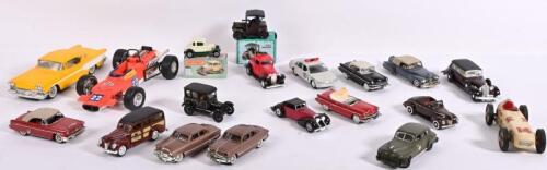 MODELS: A collection of miscellaneous model cars