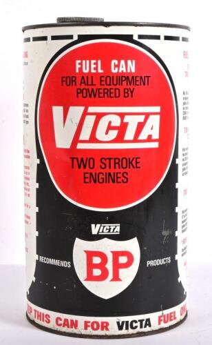 VICTA: A one gallon Victa/BP fuel can, 28cm high