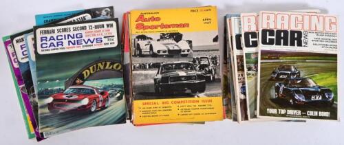 MOTORSPORT: A collection of 1960s & 1970s Australian Auto Sportsman & Racing Car News magazines