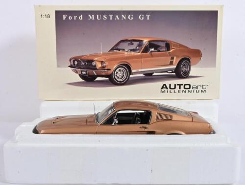 FORD: A 1:18 scale Autoart Millenium 167 Ford Mustang GT, in double fitted box