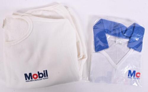 HDT: An original HRT collared shirt by Richee, size 14, and a jumper by Beaut T-shirts, size M