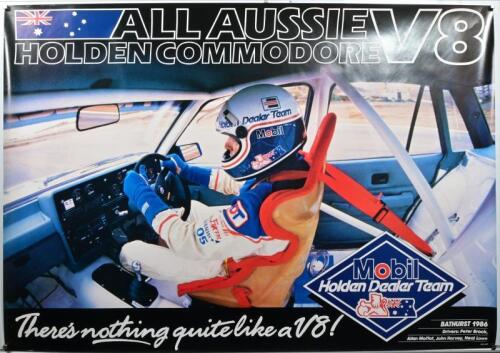HDT: A very large 'All Aussie Commodore V8' poster, 85.5 x 122cm