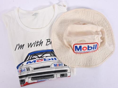 HDT: A MHDT sun hat size large and a 'I'm With Brock No Matter What" T-shirt size 18A