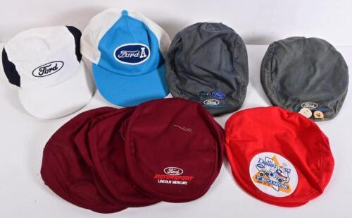 FORD: A collection of Ford flat and baseball caps