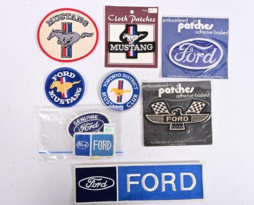 FORD: A collection of Ford cloth patches, largest 7 x 24cm