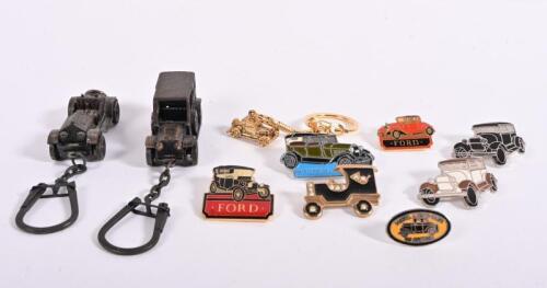 FORD: A collection of veteran Ford keyrings