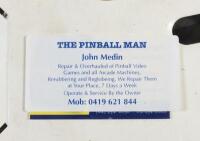 PINBALL MACHINE: A 1960s 'Beat the Clock' pinball machine by Williams Electronic Manufacturing Corporation (1958-1967), 176cm high, 140cm wide, 61cm deep - 7