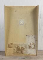 CHAMPION: A Champion plastic clock, lacking a clock movement, 46.5 x 31cm - 2