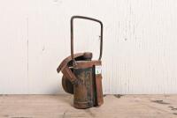 KEMPTHORNE: A Kempthorn electric bicycle light, made for military use, stamped 
1944 D^D, 11cm high - 3