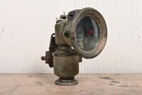 POWELL & HANMER: A Powell and Hamner Revenge bicycle carbide lamp, 16cm high