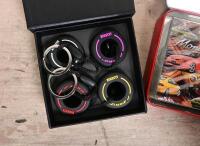 MONARO/PIRELLI: A boxed deck of Holden Monaro playing cards, together a boxed set of two promotional Pirelli tyres keyrings - 3