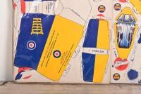 GOLDEN FLEECE: A 1950/60s Golden Fleece cut-out model of a Sabre Jet - 2