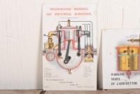 WORKING MODELS: Three working models of a petrol engine, a carburettor and a differential gear by George Sherrin, produced by The Car Illustrated - 2