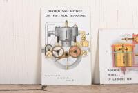 WORKING MODELS: Three working models of a petrol engine, a carburettor and a differential gear by George Sherrin, produced by The Car Illustrated - 3