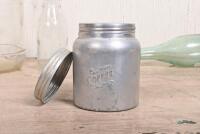 KITCHENALIA: A collection of vintage kitchen items, including a vintage aluminium canister - 2