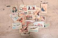 TRADING CARDS: A collection of Atlantic picture pageant trading cards, including English Historical Series, Conquest of the Air and Australian Historical Series, none complete