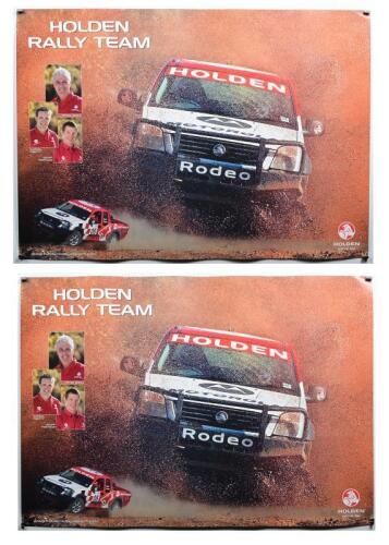 HRT: Three Holden Rally Team posters featuring Brock/Pretty/Portman, 42 x 59cm