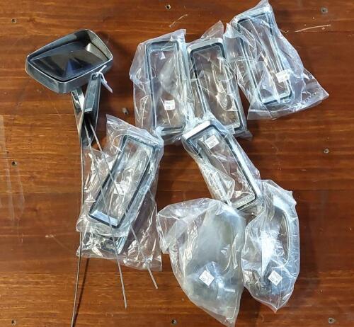 MUSTANG: A collection Mustang external tims and parts including 6 lamp surrounds, two door handles and one mirror