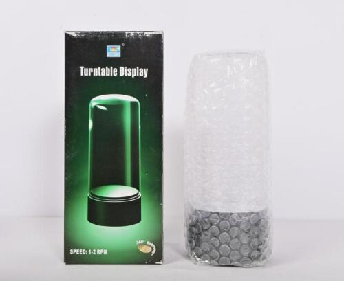 TRUMPETER: A NOS Turntable Display Diameter: 8.5cm diameter, 20cm high; in original box