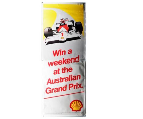 McLAREN: A large double sheet original Marlboro promotion poster, each sheet 121cm high x 76cm wide