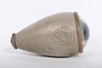 SMITHS: A 1920s Smiths indicator lamp, nickle plated brass, 8cm high, 11cm long - 2