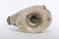 SMITHS: A 1920s Smiths indicator lamp, nickle plated brass, 8cm high, 11cm long - 3