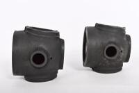 RUBBOLITE: A pair of Rubbolite Flexible Lamps Ltd rear stop lights, 7.5cm long - 3