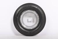 DUNLOP: A circa 1960's Dunlop tyre form ashtray, 14.5cm diameter