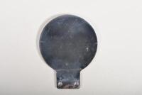 ROYAL AERONAUTICAL SOCIETY: A circa 1960s Royal Aeronautical Society club badge by Automotif in brass/nickel with plastic insert 11.5cm high x 9.5cm diameter - 3