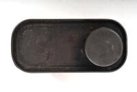 GRAPHOLYNX: A French Grapholynx oil tin, marked to base J Carnaud & Fils, 15.5cm high - 2