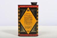 GRAPHOLYNX: A French Grapholynx oil tin, marked to base J Carnaud & Fils, 15.5cm high - 3