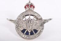 C.S.M.A: A nickel plated Civil Service Motor Association badge, with mounting bracket, approximately 9.5cm diameter.