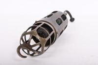 LUCAS: A circa 1920s Lucas brass trouble light without cord, 27.5cm high - 2